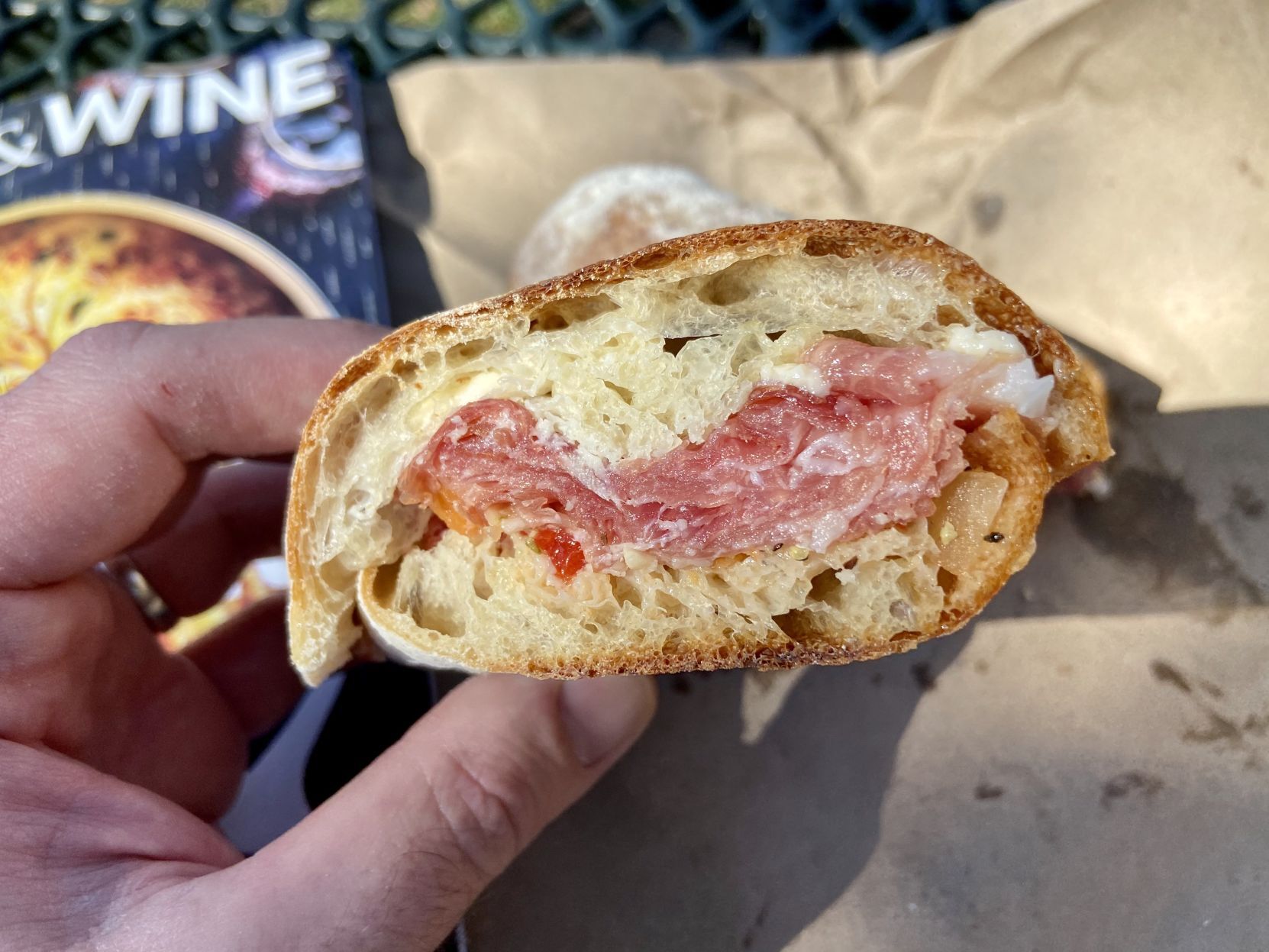 Pastaria Deli sandwich